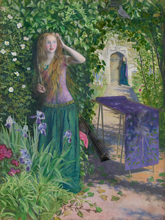 Fair Rosamund by Arthur Hughes