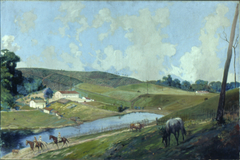 Fazenda Soledade - Campinas, 1830 by Alfredo Norfini