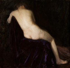 Female Nude by Leon Wyczółkowski