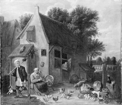 Flemish Peasant Family by Thomas van Apshoven