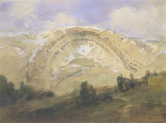 Folded Strata, a Great Geological Arch, Colorado