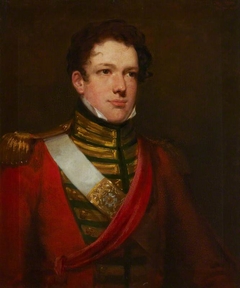 Fox Maule, 11th Earl of Dalhousie and 2nd Baron Panmure, 1801 - 1874. Parliamentarian by John Watson Gordon
