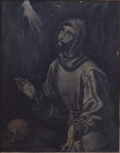 Francis receiving the stigmata