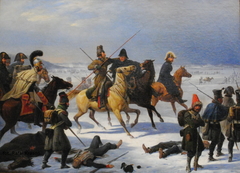 French retreat from Moscow in 1812.