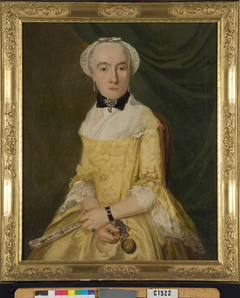 Geertruida van der Nisse (1733-1796). Echtgenote van Jan Tie by Johannes Baptista van Aerde