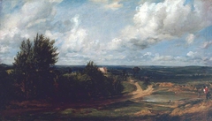 Hampstead Heath, with the House Called ‘The Salt Box’ by John Constable