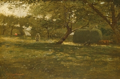 Harvest Scene by Winslow Homer