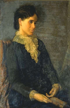 Hester Marian Wait Lay, Portrait of the Artist's Wife by Oliver Ingraham Lay