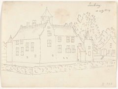 Het kasteel Limburg by Cornelis Pronk