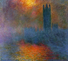 Houses of Parliament Sunset by Claude Monet
