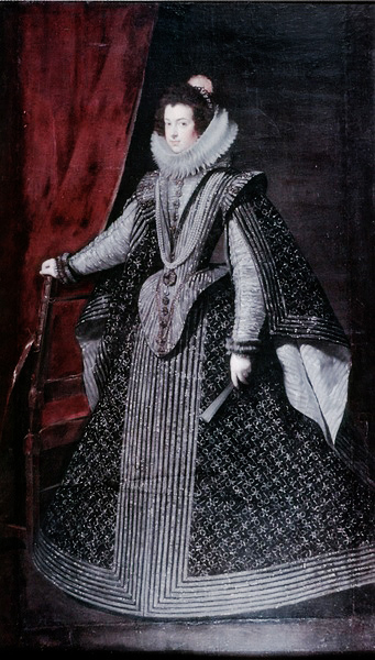 Isabella of Bourbon. First Queen of King Philip IV