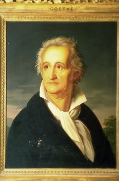 Johann Wolfgang Goethe (1749-1832) by Bertha Froriep