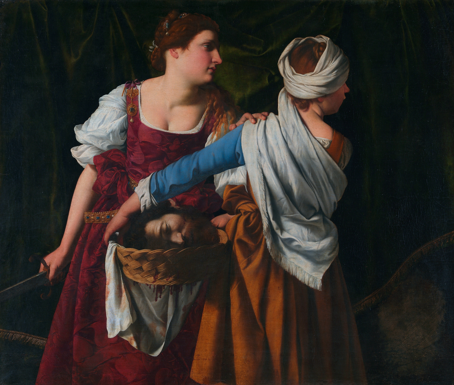 Judith and her maidservant with the head of Holofernes