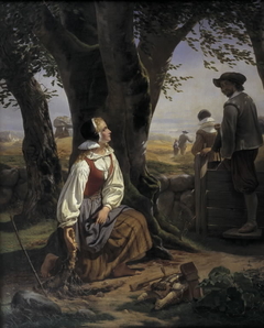Kirsten Svendsdatter Finds the Gold Horn at Gallehus on 20 July 1639