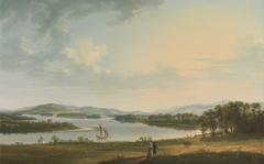 Knock Ninney and Lough Erne from Bellisle, County Fermanagh, Ireland by Thomas Roberts