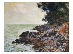 La pointe du cap Martin by Claude Monet