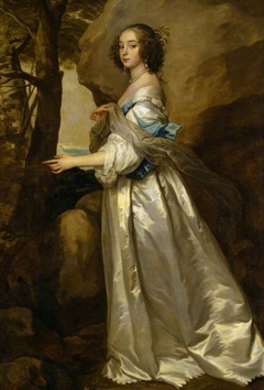 Lady Frances Cranfield, Lady Buckhurst, later Countess of Dorset (d.1687) by Anthony van Dyck