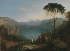 Lake Avernus: Aeneas and the Cumaean Sybil by J. M. W. Turner