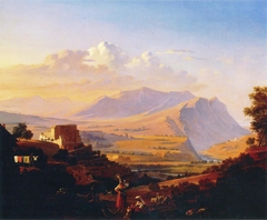 Landscape from Subiaco by Robert Ekman