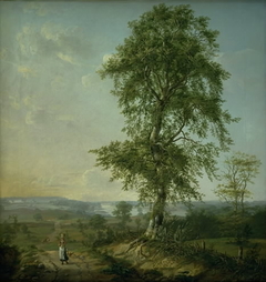 Landscape with a Big Tree by Johan Christian Dahl