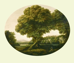 Landscape with a Large Tree by John Taylor