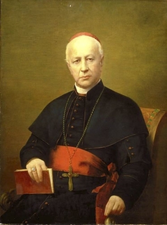 Le Cardinal Elzéar-Alexandre Taschereau by anonymous painter