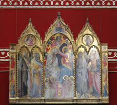 Le Couronnement de la Vierge - Giovanni dal Ponte - Musée Condé by Giovanni dal Ponte