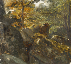 Les rochers du calvaire en foret de Fontainebleau