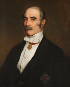 Lt-Gen. Sir Thomas Myddelton Biddulph KCB (1809-1878) (copy after original by Baron Henrich von Angeli) by Robert Antoine Müller
