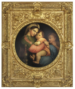 Madonna della Sedia (Madonna of the Armchair) by Anonymous