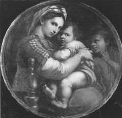 Madonna della Sedia (nach Raffael) by Johann Christian von Mannlich