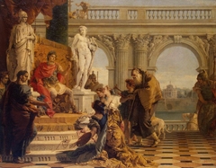 Maecenas Presenting the Liberal Arts to Emperor Augustus by Giovanni Battista Tiepolo