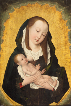 Maria mit Kind in der Mondsichel by Anonymous