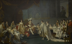 Mariage du Prince Jérôme Bonaparte et de la Princesse Frédérique Catherine de Wurtemberg, 22 août 1807 by Jean-Baptiste Regnault