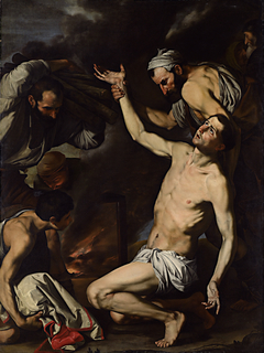 Martyrdom of St Lawrence by Jusepe de Ribera