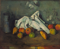 Milk Can and Apples by Paul Cézanne