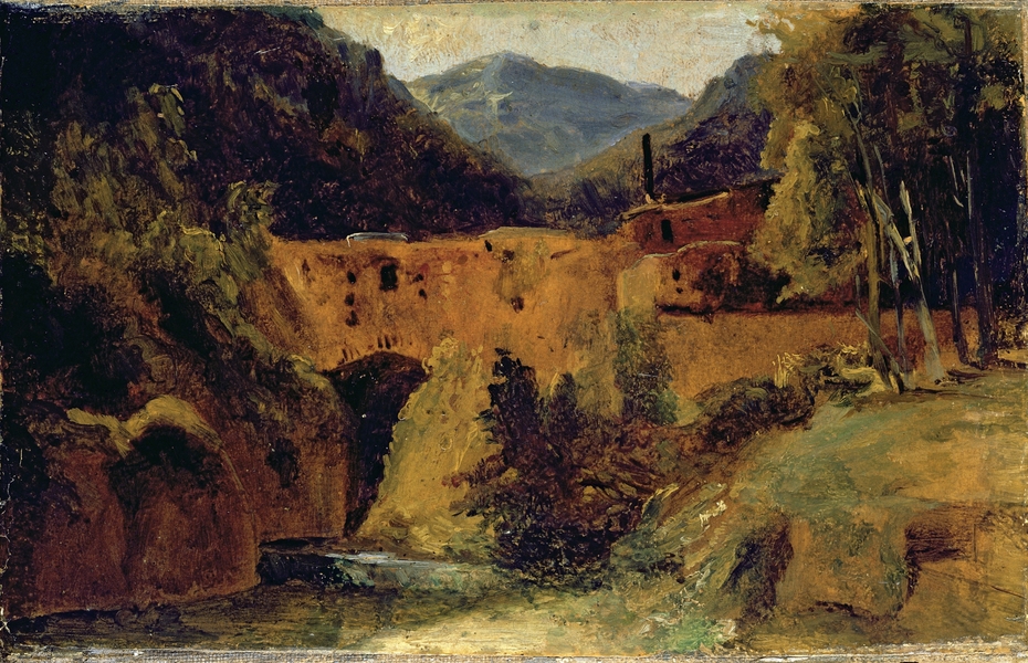 Mill in the valley near Amalfi