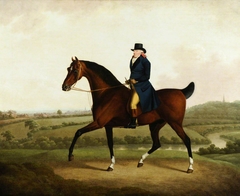 Mr Halliwell on Horseback by Charles Towne