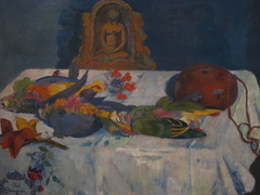 Nature morte aux oiseaux exotiques by Paul Gauguin