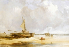 On the French coast by Henry Bright