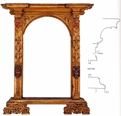 Part of a tabernacle frame by Anonymous