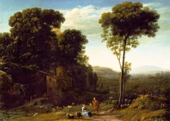 Pastoral Landscape with a Mill
