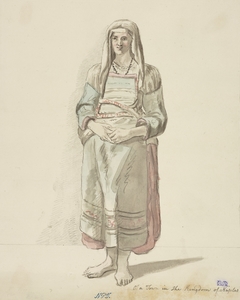 Peasant woman of a town in the Kingdom of Naples