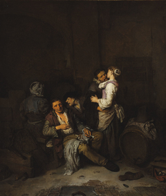 Peasants in a Tavern by Cornelis Pietersz Bega