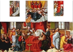 Polyptych with Death of the Virgin by Bernard van Orley