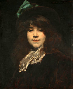 Portrait de Juana Romani (Retrato de Juana Romani) by Ferdinand Roybet