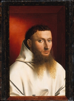 Portrait of a Carthusian by Petrus Christus