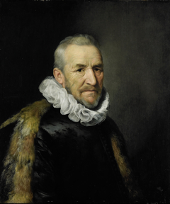 Portrait of a man formerly identified as Johan van Oldenbarnevelt (1547-1619)