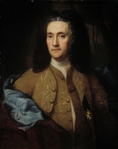 Portrait of a man by Georg Desmarées