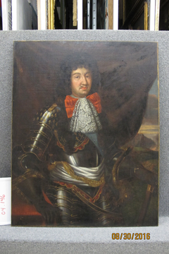 Portrait of a Man in Armor by Nicolas de Largillière
